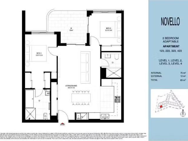 Apartment for rent in St George, Sydney