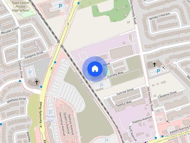 Apartment for rent in Markham, Golden Horseshoe