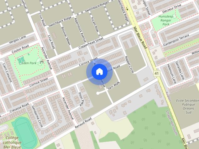 Townhouse for rent in Chapel Hill South, Ottawa