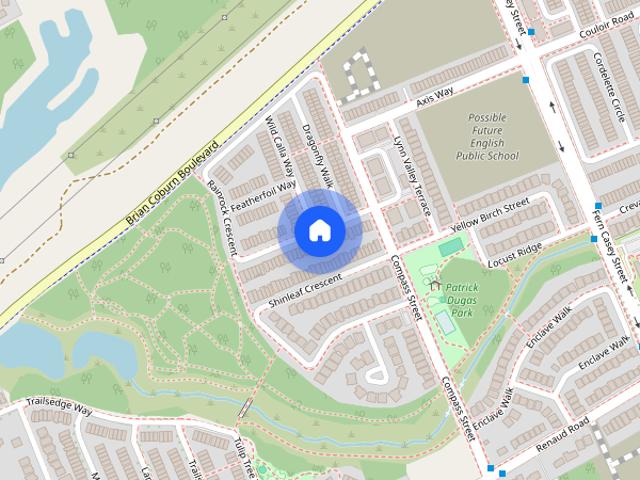 Townhouse for rent in Chapel Hill South, Ottawa