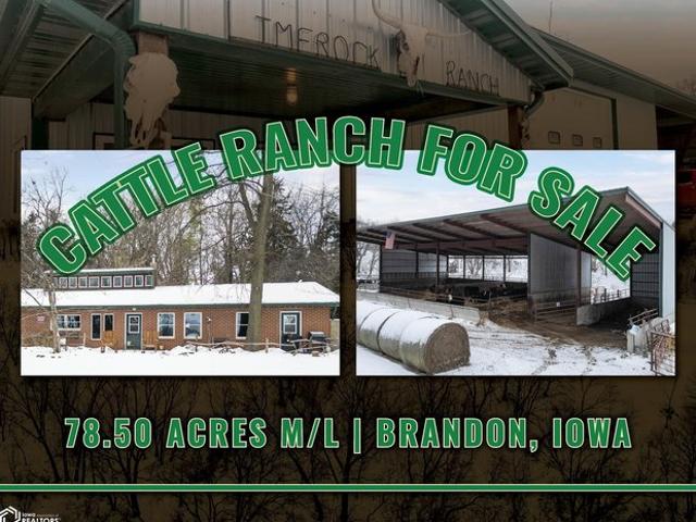 Farm for sale in Brandon, Iowa