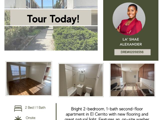 Apartment for rent in El Cerrito, California