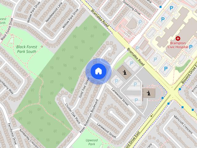 House for rent in Brampton, Golden Horseshoe