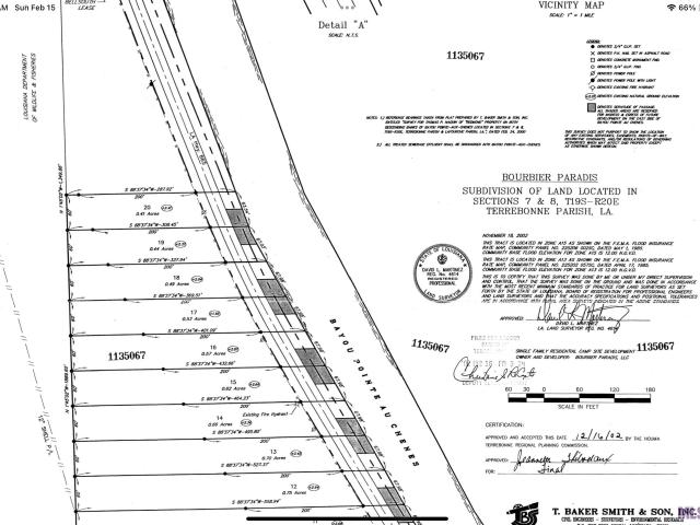 Land for sale in Montegut, Louisiana