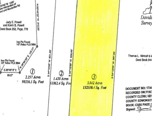 Land for sale in Leitchfield, Edmonson County