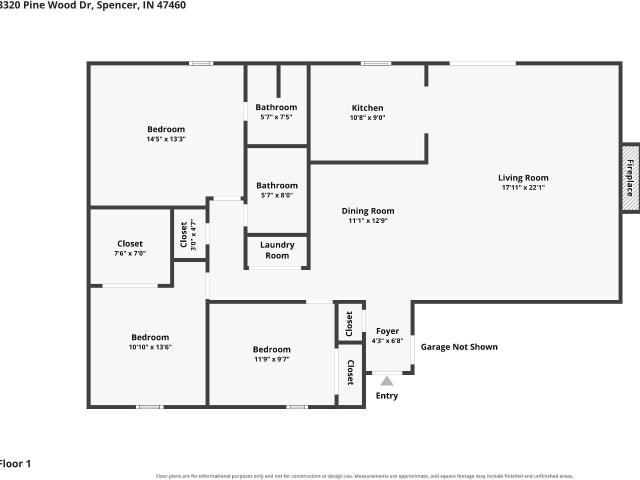 House for sale in Spencer, Indiana