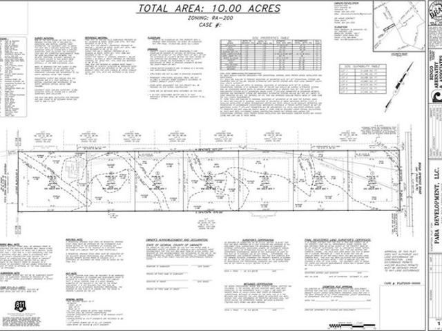 Land for sale in Dacula, Gwinnett County