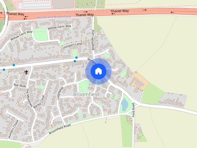 House for rent in Herne and Broomfield, The Bridge