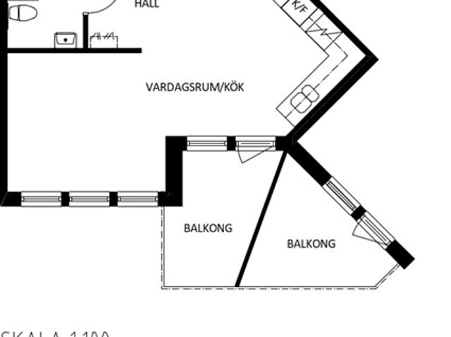 Lägenhet hyra i Luleå, Norrbotten