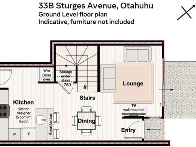 Townhouse for rent in Owhata
