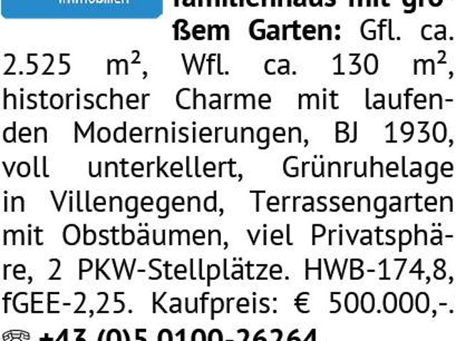 Haus kaufen in Tulln an der Donau, Niederösterreich