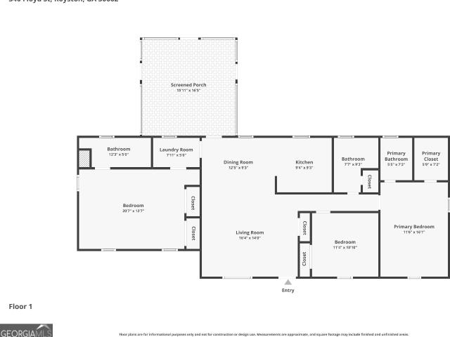 House for sale in Royston, Georgia
