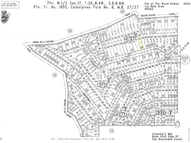Land for sale in Cedarpines Park, California