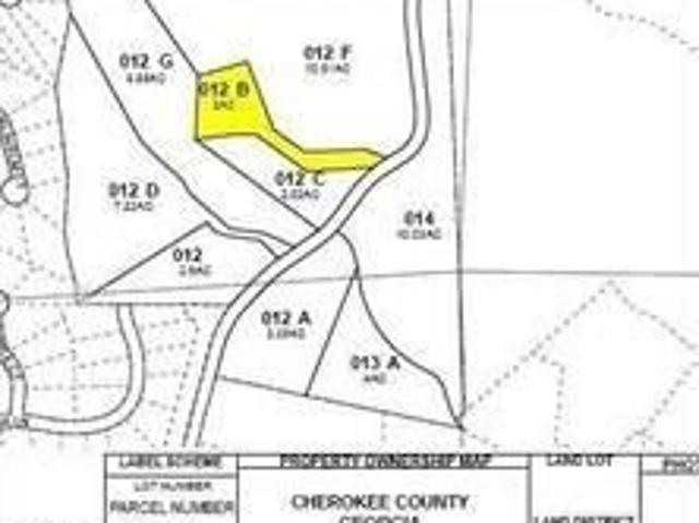Land for sale in Waleska, Georgia