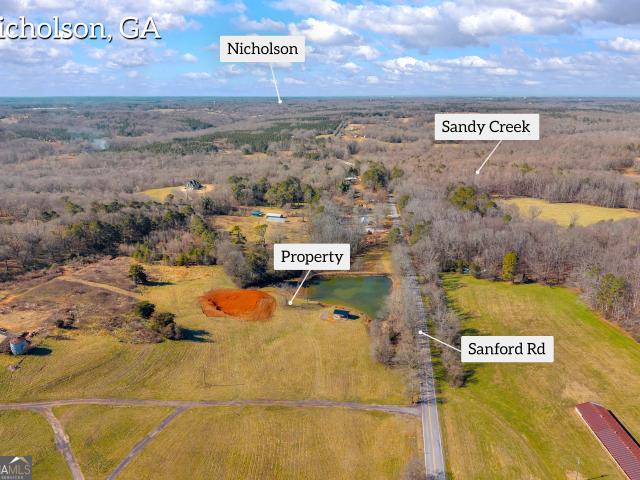 Land for sale in Nicholson, Georgia