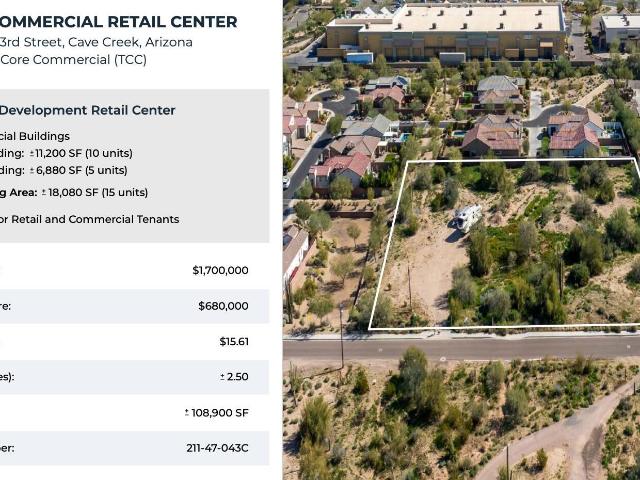 Land for sale in Cave Creek, Arizona