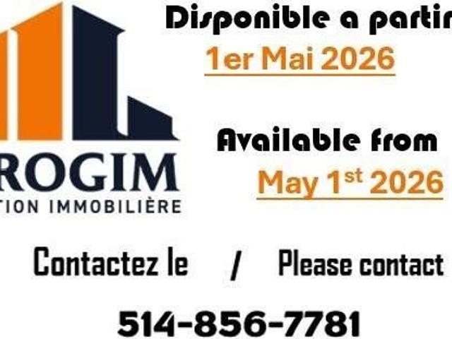 Apartment for rent in St. Leonard's, Quebec