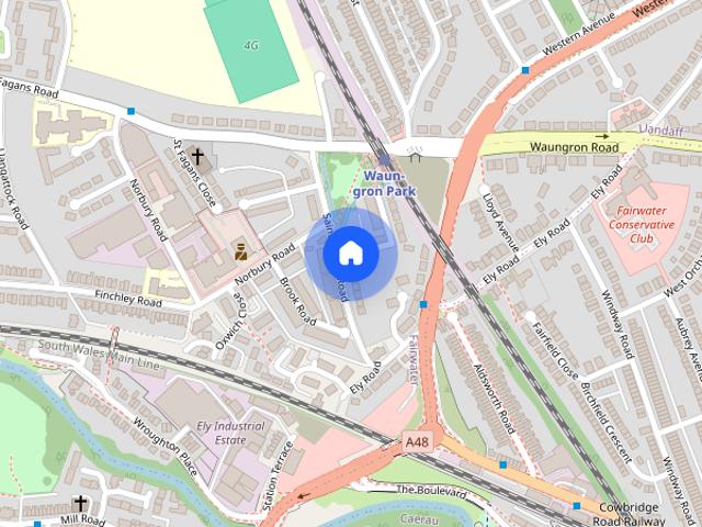 Apartment for rent in Fairwater, Cardiff