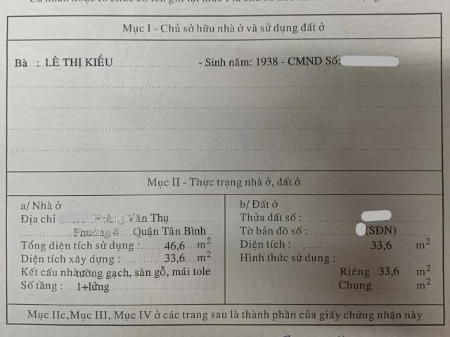 Nhà bán tại Thủ Đức, Hồ Chí Minh