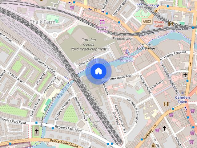Apartment for rent in Chalk Farm, Primrose Hill
