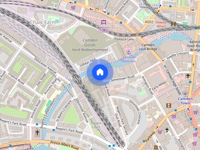 Apartment for rent in Chalk Farm, Primrose Hill