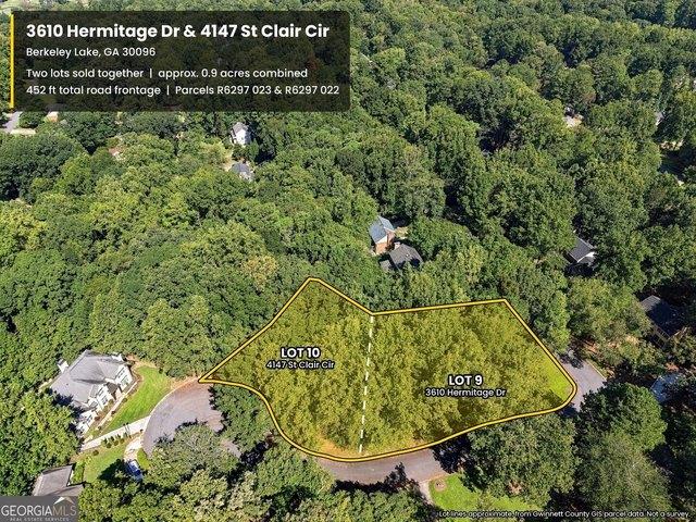 Land for sale in Berkeley Lake, Gwinnett County