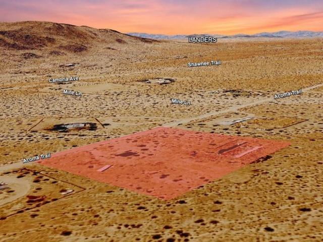 Land for sale in Landers, California