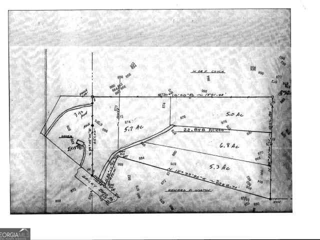 Land for sale in Senoia, Georgia