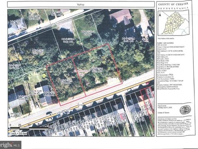 Land for sale in Coatesville, Chester County