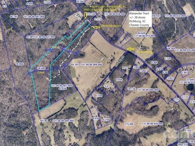Land for sale in Richburg, South Carolina