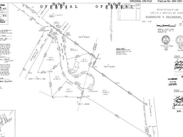 Land for sale in Randolph, Massachusetts