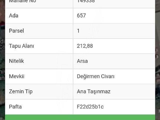 Alemdağ Mahallesi, Çekmeköy içerisinde satılık Arsa