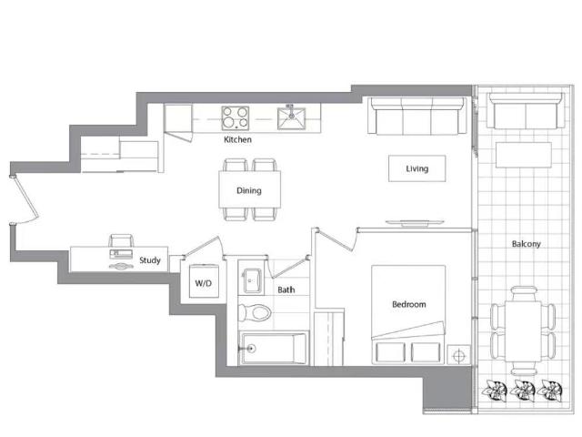 Condo for rent in Spadina—Fort York, Toronto