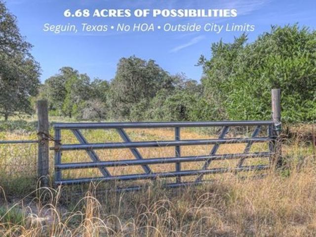 Land for sale in Seguin, Texas