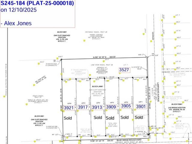 Land for sale in Dallas, Texas