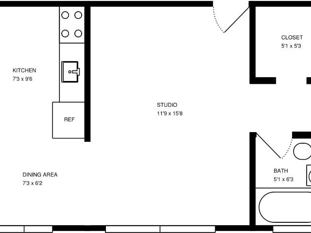 Apartment for rent in Chicago, Cook County