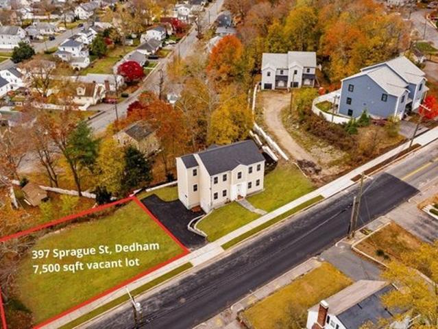 Land for sale in Dedham, Massachusetts
