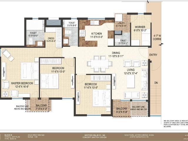 Flat for sale in Greater Noida - Delhi, Arunachal Pradesh