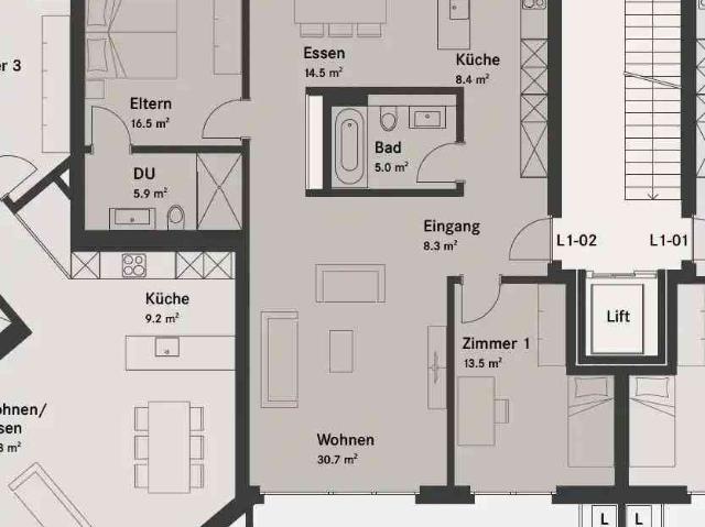 Apartment mieten in Eschlikon (TG), Thurgau