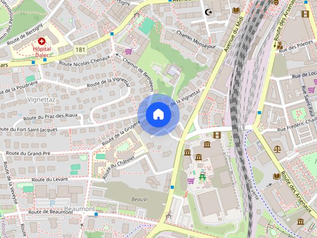 Apartment mieten in Beaumont, Fribourg - Freiburg