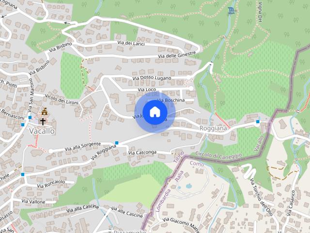 Apartment mieten in Roggiana, Vacallo