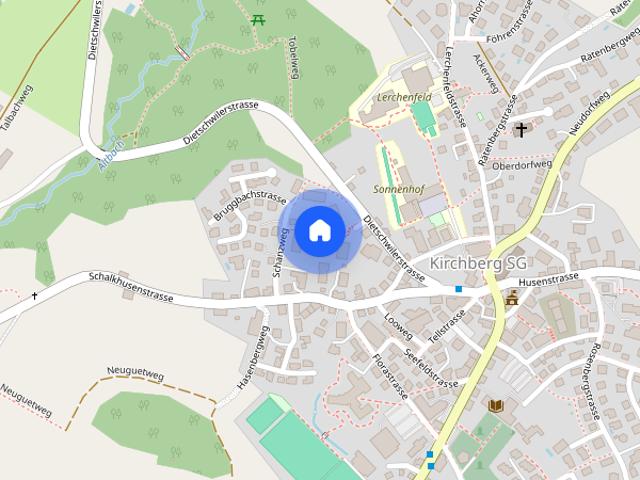 Apartment mieten in Kirchberg SG, Kirchberg (SG)