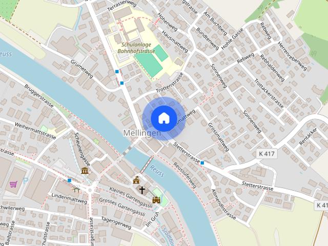 Apartment mieten in Mellingen, Aargau