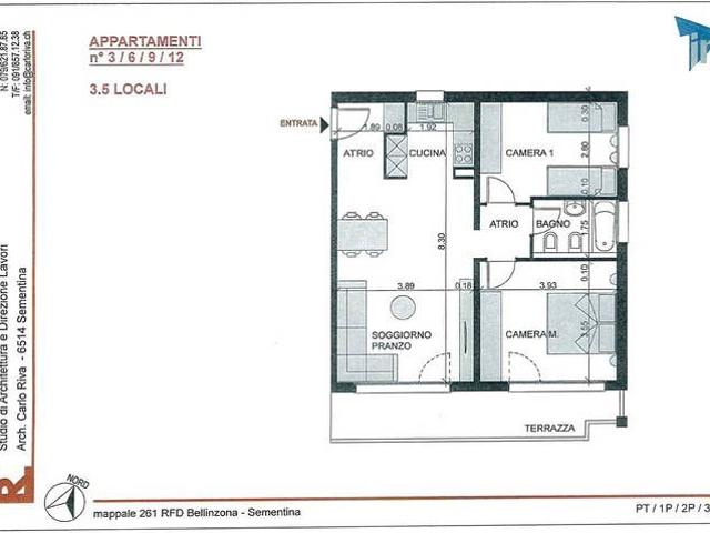 Apartment mieten in Bellinzona, Tessin