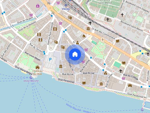 Apartment mieten in Vevey, Waadt