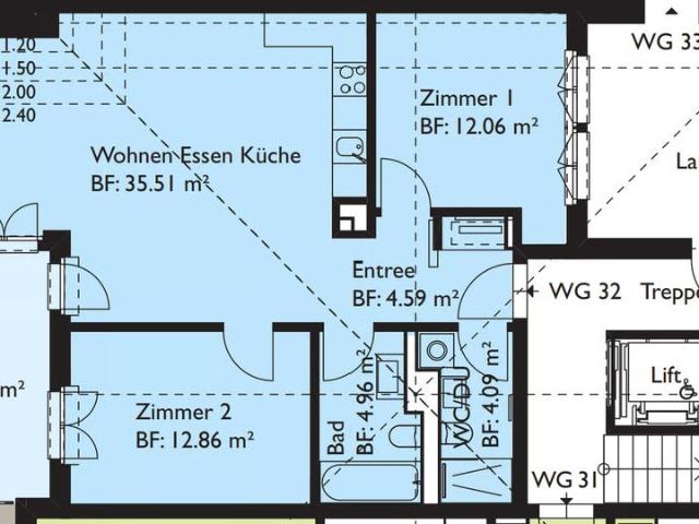 Apartment mieten in Steinmaur, Zürich