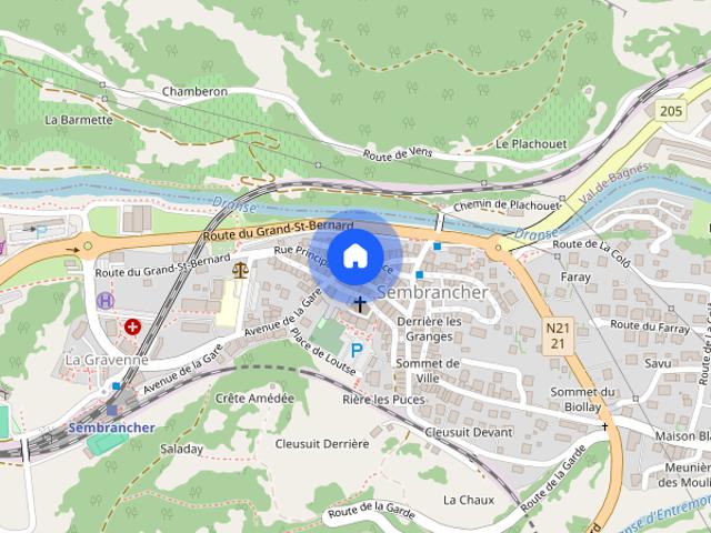 Apartment mieten in Sembrancher, Wallis