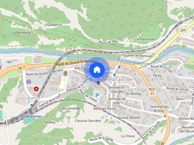 Apartment mieten in Sembrancher, Wallis