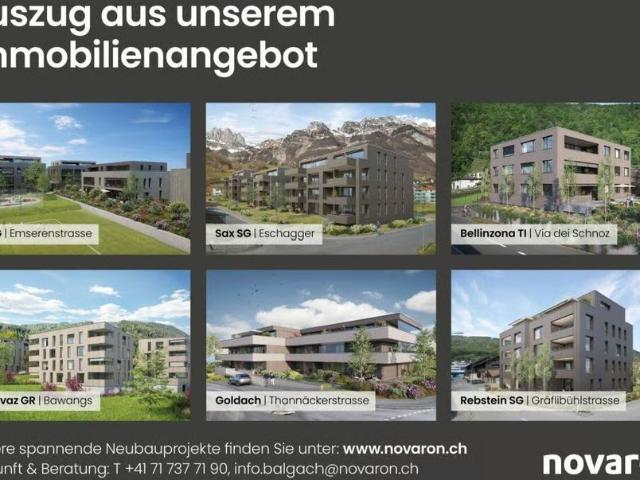 Apartment mieten in Balgach, St. Gallen