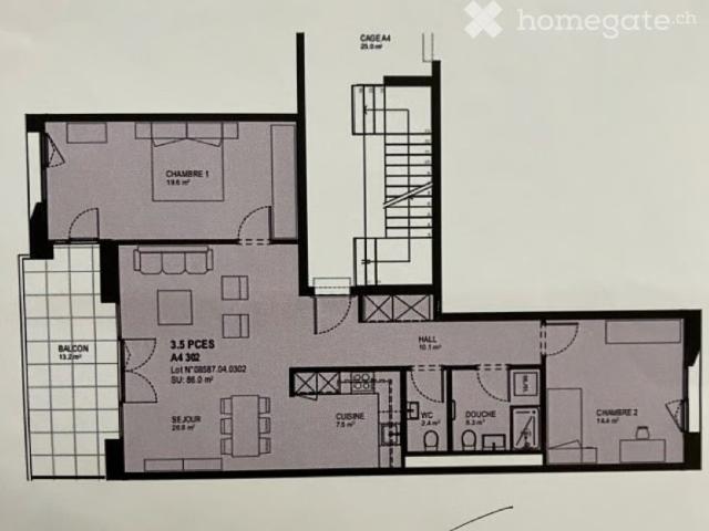 Apartment mieten in Chavannes-près-Renens, Waadt